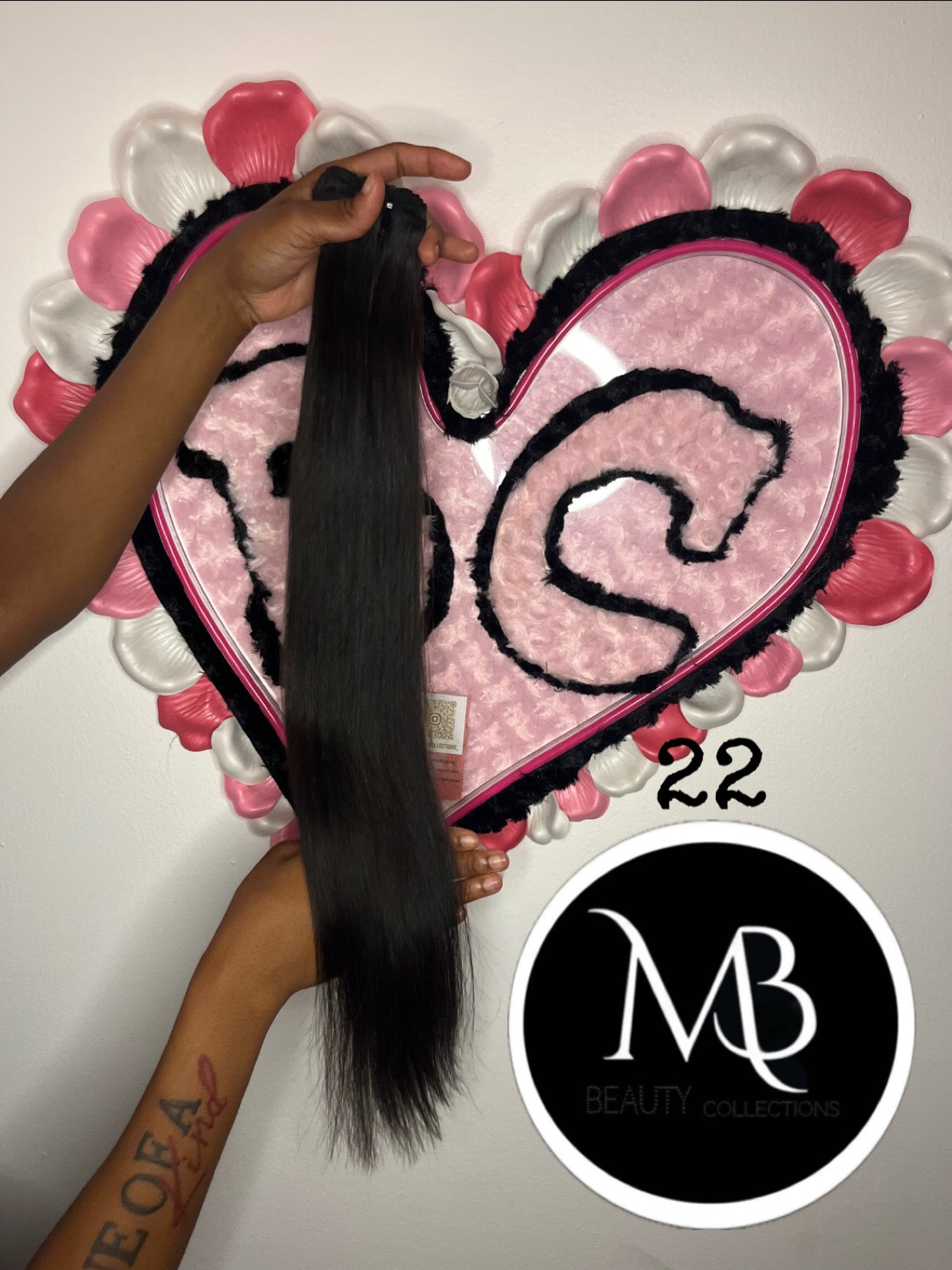 20" + 22" + 24" Straight Raw Burmese Hair